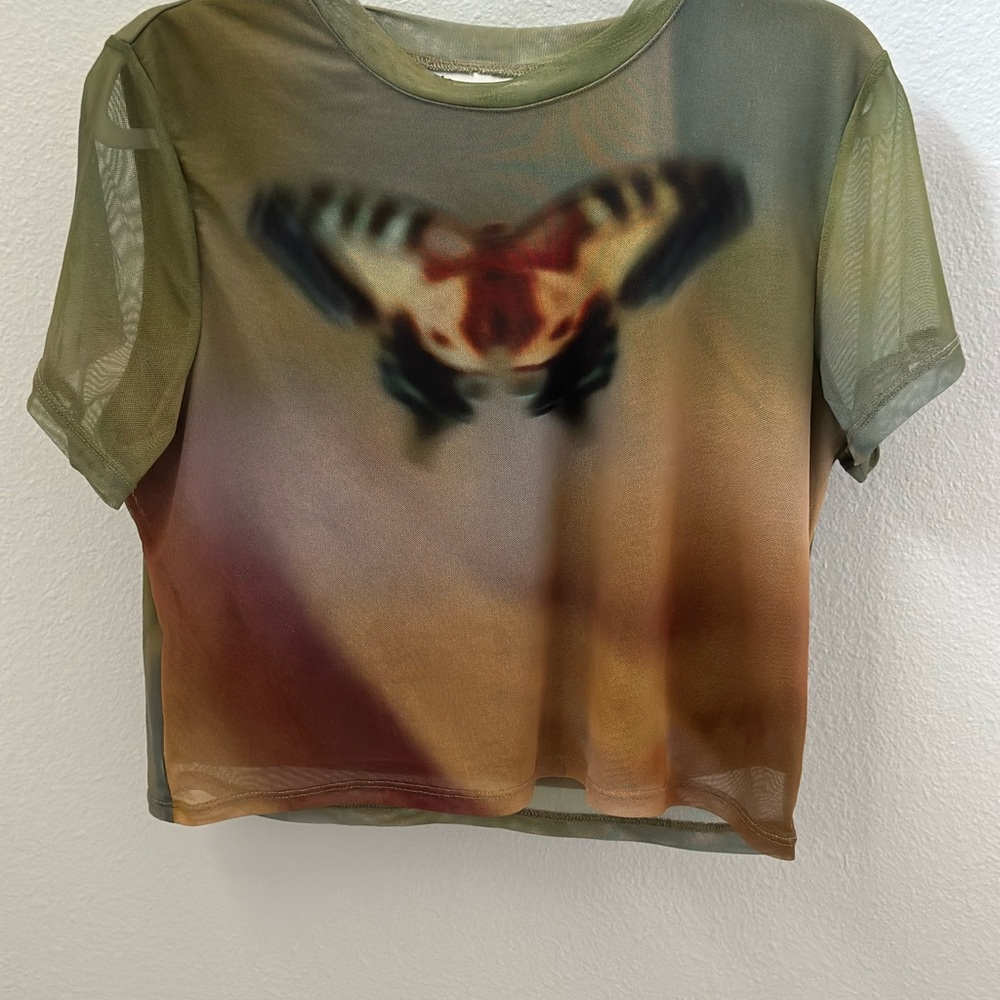 No Bounderies Mesh Top